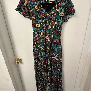 Alice and Olivia hi-low floral dress